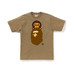 A BATHING APE: Серая футболка 