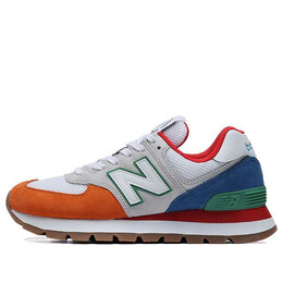 New Balance: Красные кроссовки  574