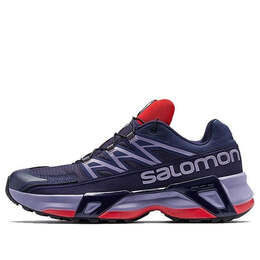 Salomon: Фиолетовые кроссовки 