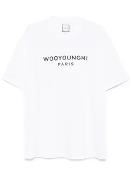 Wooyoungmi: Футболка с принтом 