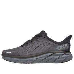 Hoka One One: Чёрные кроссовки 