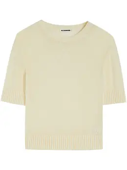 Jil Sander: Хлопковая футболка 