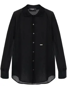DSQUARED2: Чёрная рубашка 