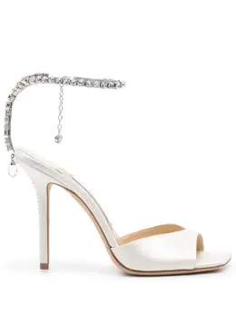 Jimmy Choo: Белые сандалии  Saeda