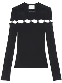 ISABEL MARANT: Чёрный топ 