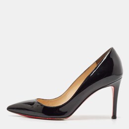 Christian Louboutin: Чёрные туфли  Pigalle