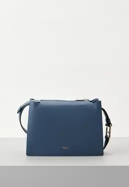 Furla: Синяя сумка 