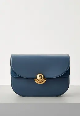 Furla: Синяя сумка 