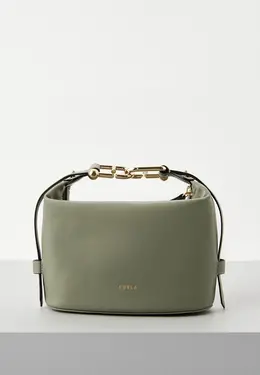 Furla: Зелёная сумка 