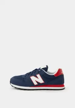 New Balance: Синие кроссовки 