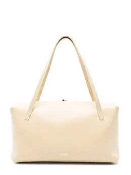 Jil Sander: Светлая сумка-шоппер  Goji