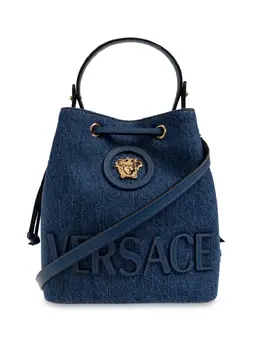 Versace: Синяя сумка  La Medusa