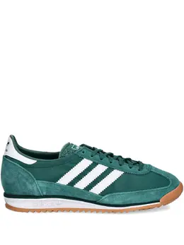 adidas: Зелёные кроссовки  SL-72