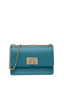 Furla: Голубая сумка через плечо  1927