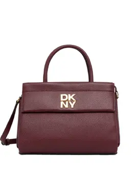 DKNY: Тёмная сумка-шоппер 