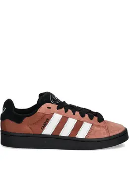 adidas: Коричневые кроссовки  Campus