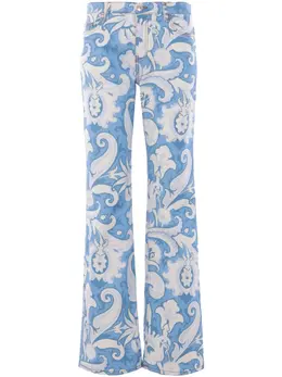 ETRO: Прямые джинсы 