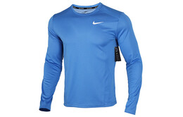 Nike: Голубая футболка 