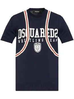 DSQUARED2: Футболка с принтом 