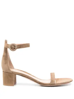 Gianvito Rossi: Коричневые сандалии 