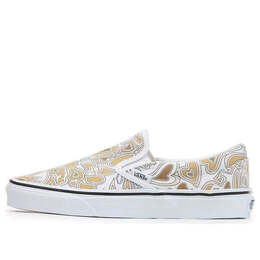 Vans: Белые кроссовки  Classic Slip On