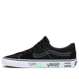 Vans: Чёрные кроссовки  Sk8 Low