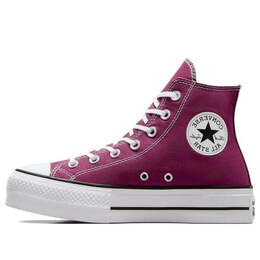 Converse: Фиолетовые кроссовки  Chuck Taylor All Star Lift