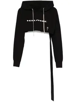 Rick Owens DRKSHDW: Чёрная толстовка 