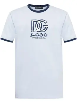 Dolce & Gabbana: Хлопковая футболка  T