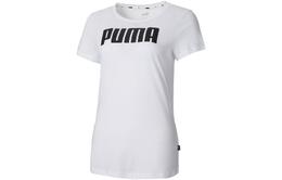 PUMA: Белая футболка  Ess