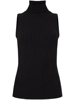 Dolce & Gabbana: Топ из шерсти 