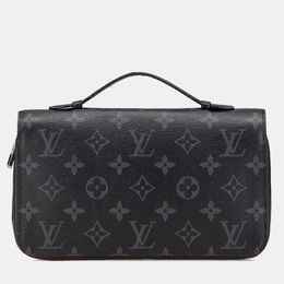 Louis Vuitton: Чёрный кошелёк  Zippy