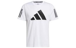 Adidas: Белая футболка 