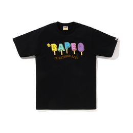 A BATHING APE: Фиолетовая футболка 