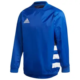Adidas: Синяя куртка 
