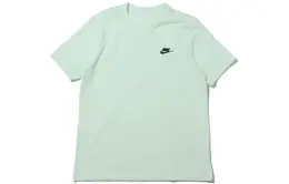 Nike: Зелёная футболка 