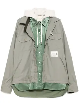 Maison MIHARA YASUHIRO: Зелёная куртка 