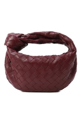 Bottega Veneta: Бордовая сумка  Jodie Mini