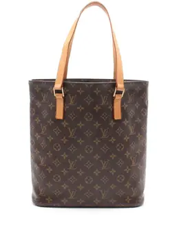 Louis Vuitton Pre-Owned: Коричневая сумка-шоппер 