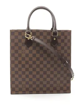 Louis Vuitton Pre-Owned: Коричневая сумка-шоппер 
