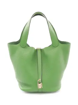 Hermès Pre-Owned: Зелёная сумка 