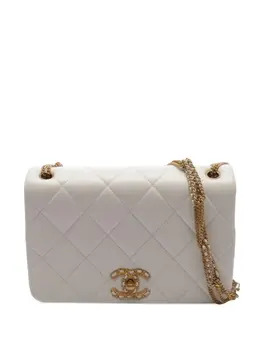 CHANEL Pre-Owned: Белая сумка 