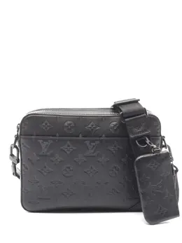 Louis Vuitton Pre-Owned: Чёрная сумка 