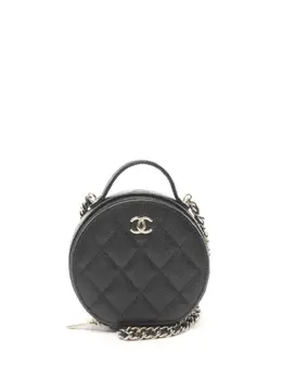 CHANEL Pre-Owned: Чёрная сумка 