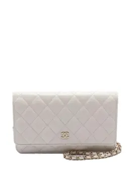 CHANEL Pre-Owned: Белая сумка 