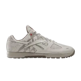 Reebok: Серые кроссовки  Nano