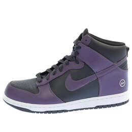 Nike: Чёрные кроссовки  Dunk High