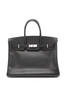 Hermès Pre-Owned: Чёрная сумка 
