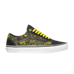 Vans: Чёрные кроссовки  Skate Old Skool