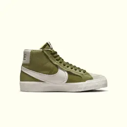 Nike: Кеды  Court цвета хаки